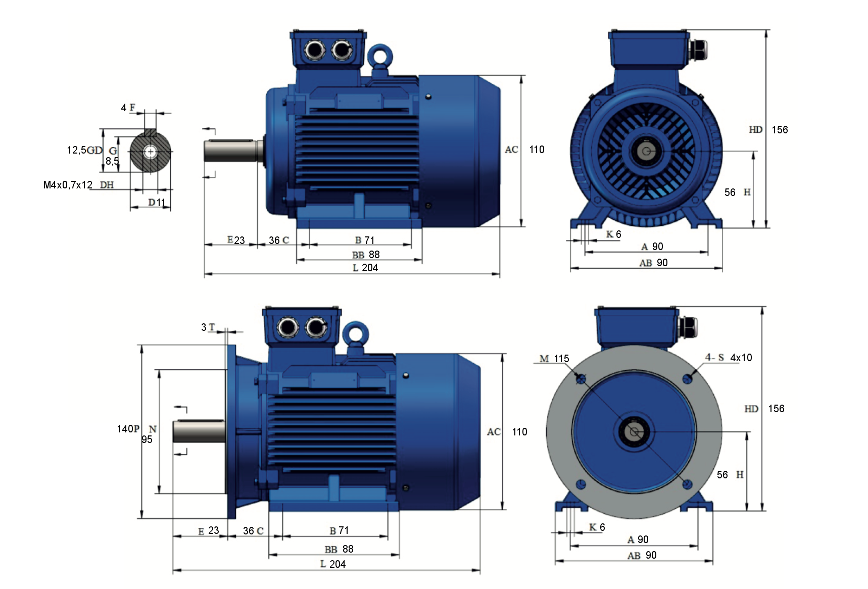 Электродвигатель аир 4. Электродвигатель аир90l2/2850. Двигатель АИР 132 м4 чертеж. Электродвигатель аир132м6 у2 габариты. Электродвигатель АИР 250 s4.